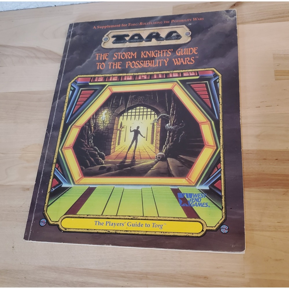 Torg‎ The Storm Knights Guide to the Possibility Wars West End Games 1992 RPG
